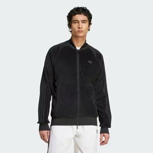 adidas SST Velour Track Top Adicolor Classics Full-Zip Jacket JX1559